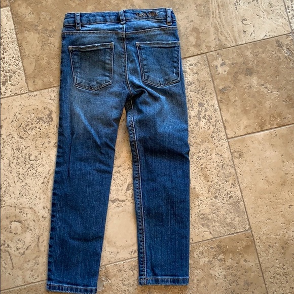 Zara Girls Jeans Size 5 - Picture 2 of 3